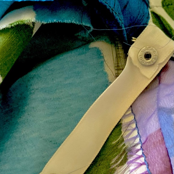 Spector & Shanler 50’s Vintage Satin Chiffon Cocktail Dress - Picture 6 of 9